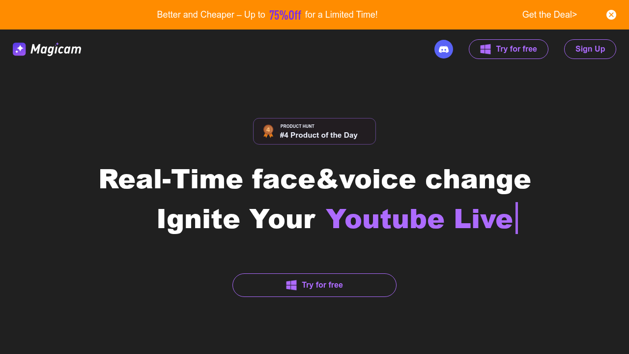 Magicam.ai screenshot