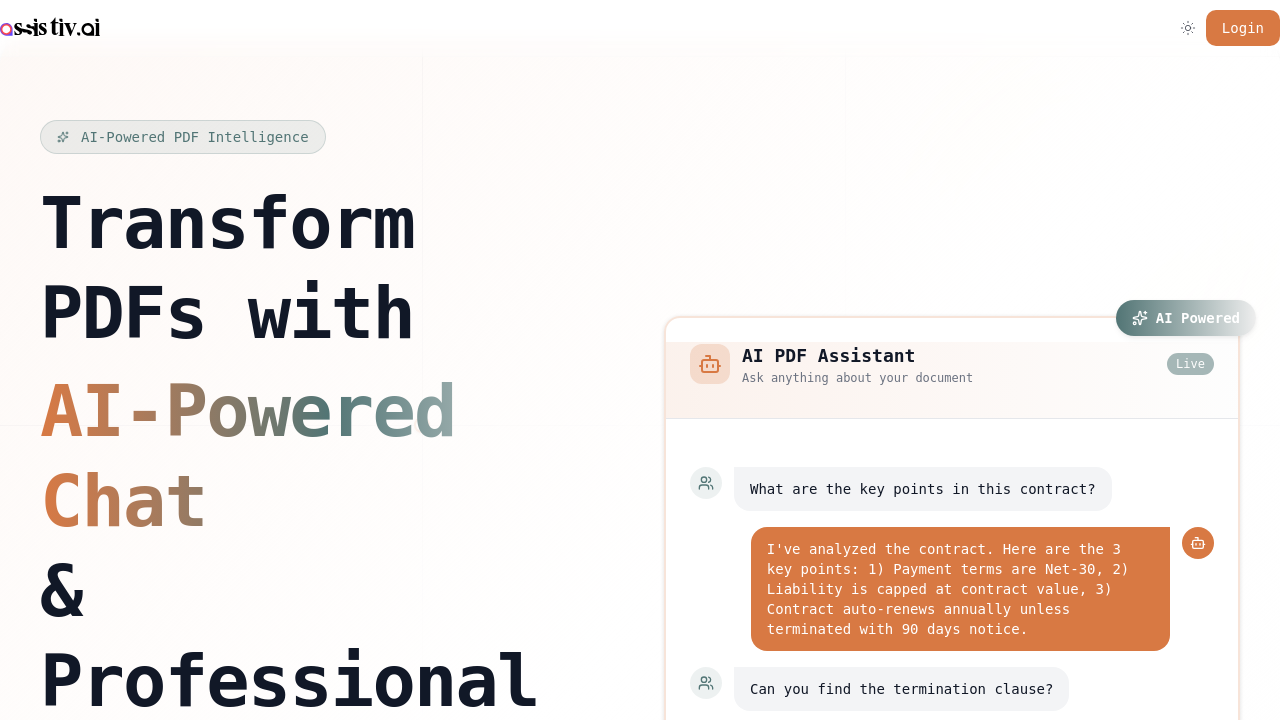 assistiv.ai screenshot