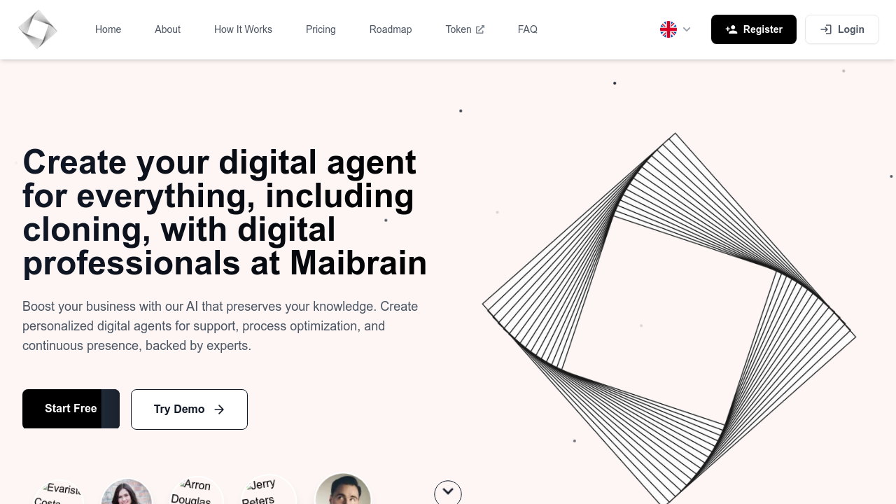 Maibrain.ai screenshot
