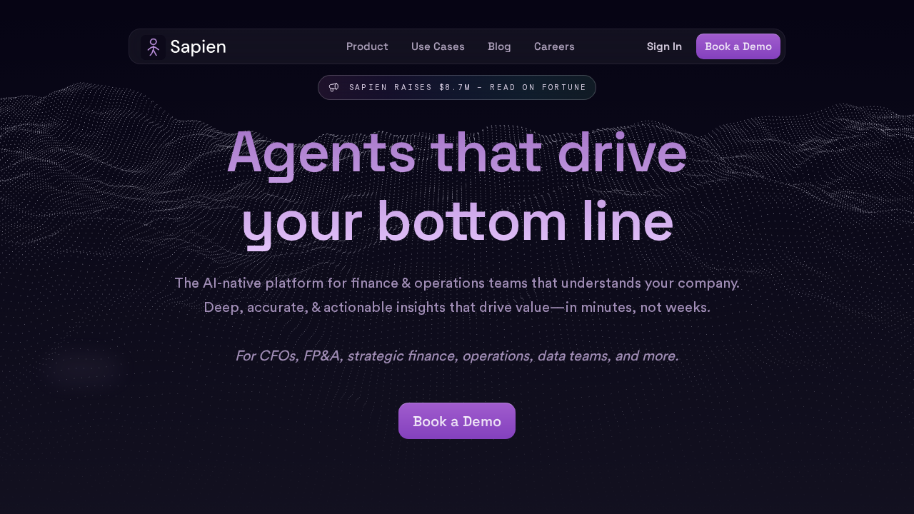 Sapien.ai screenshot