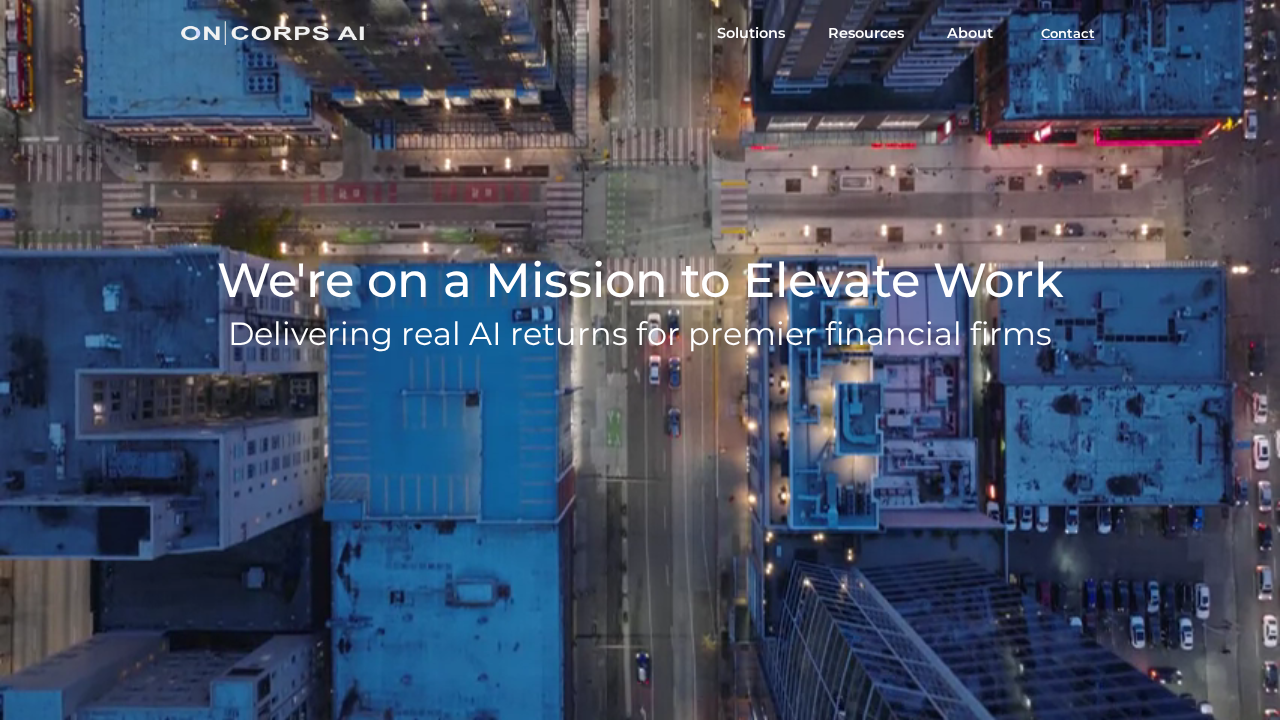 OnCorps AI screenshot