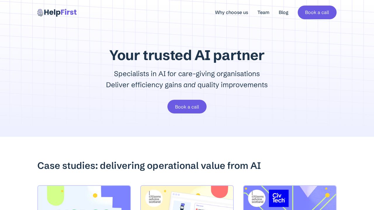 HelpFirst.ai screenshot