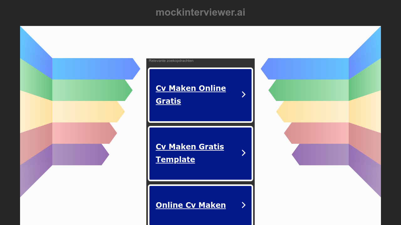 MockInterviewer.ai screenshot