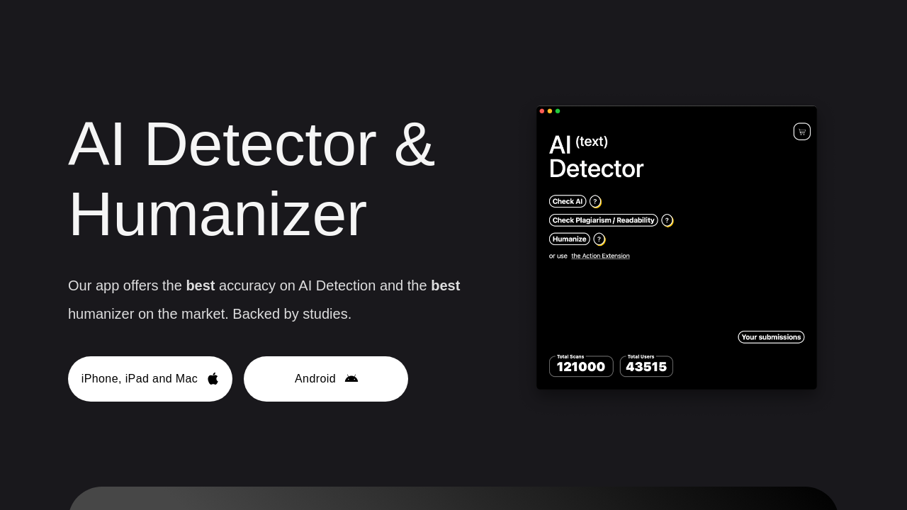 textdetector.ai screenshot