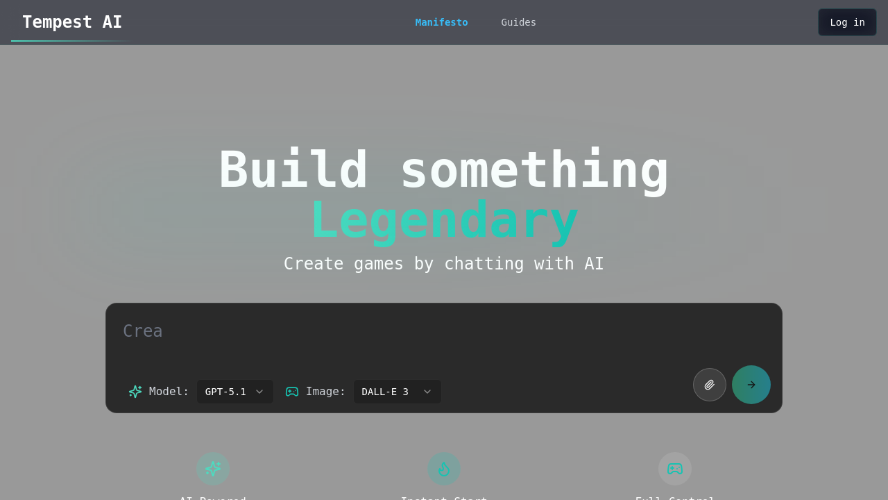 Tempest Engine screenshot