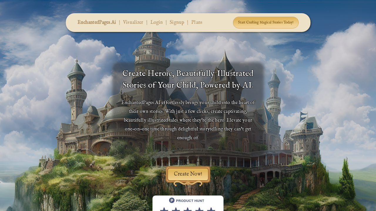 EnchantedPages.ai screenshot