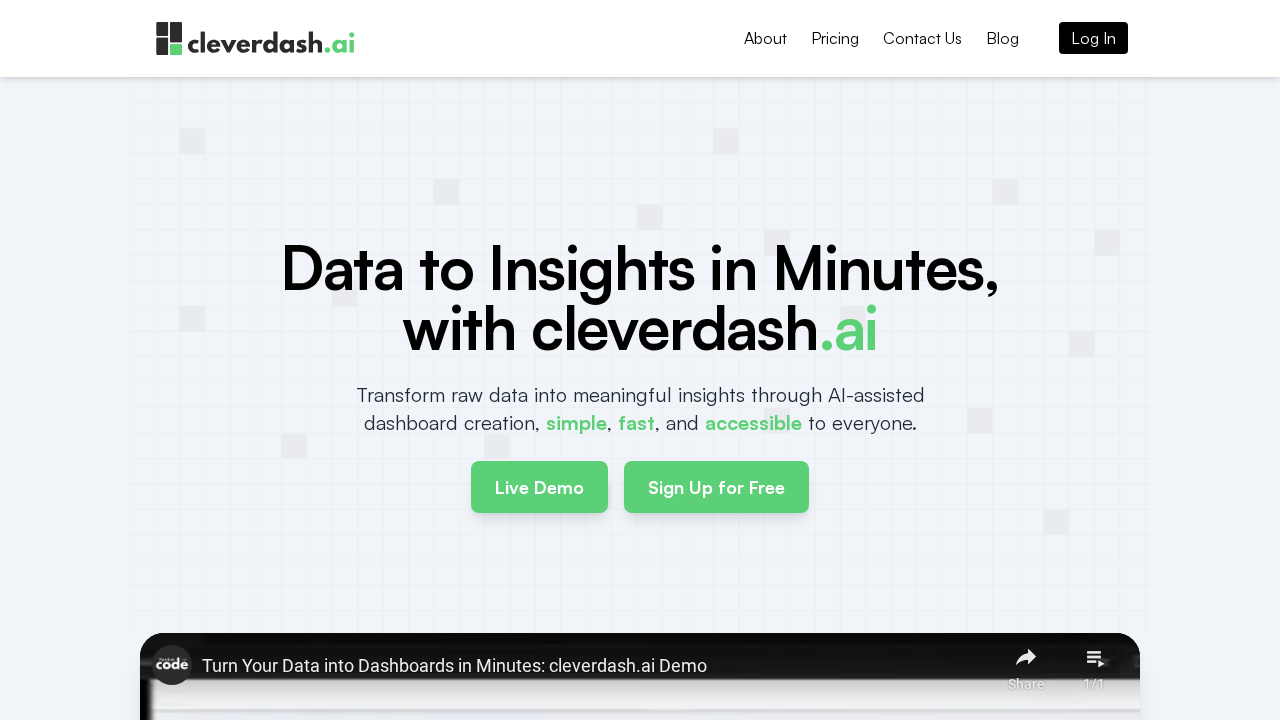 CleverDash screenshot