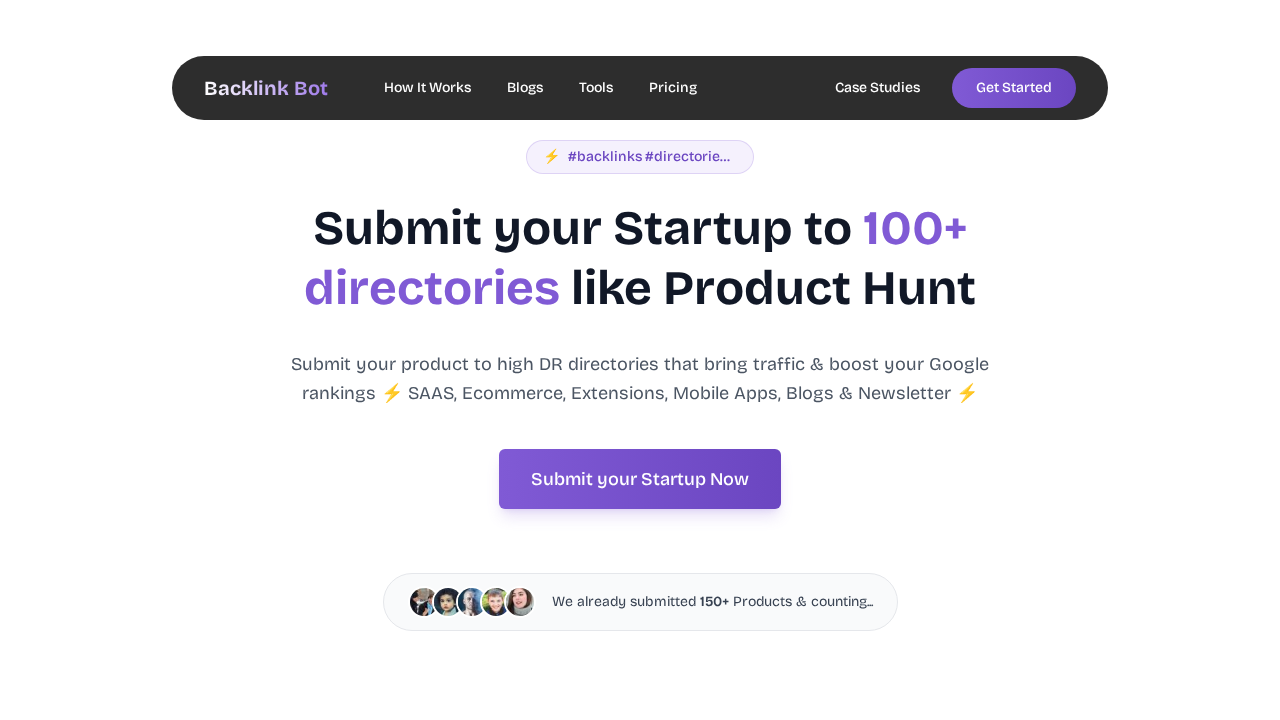 BacklinkBot.ai screenshot