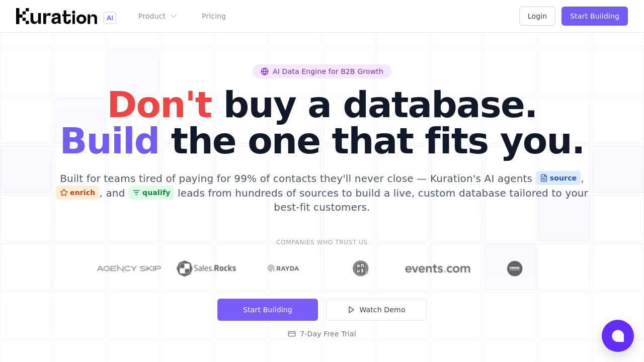 Kuration.ai screenshot