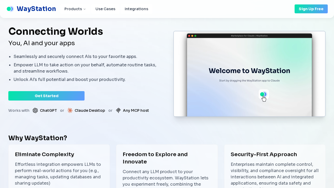 WayStation.ai screenshot