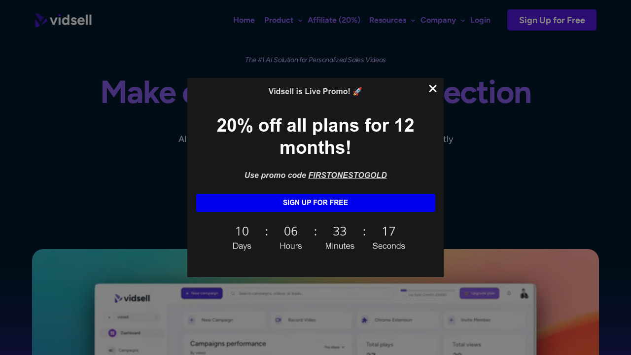 vidsell.ai screenshot
