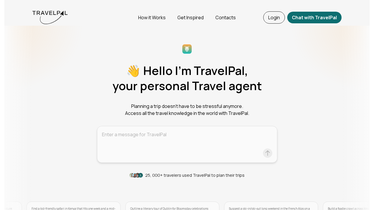Travelpal.ai screenshot