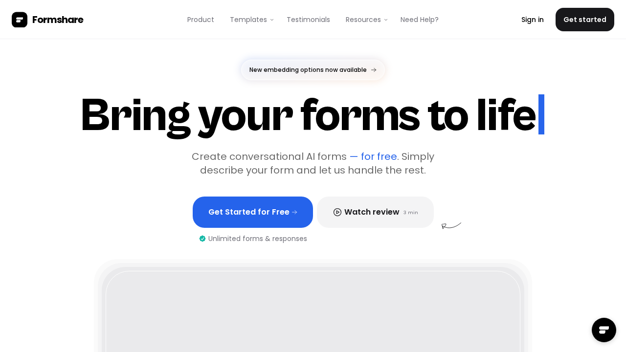 Formshare.ai screenshot