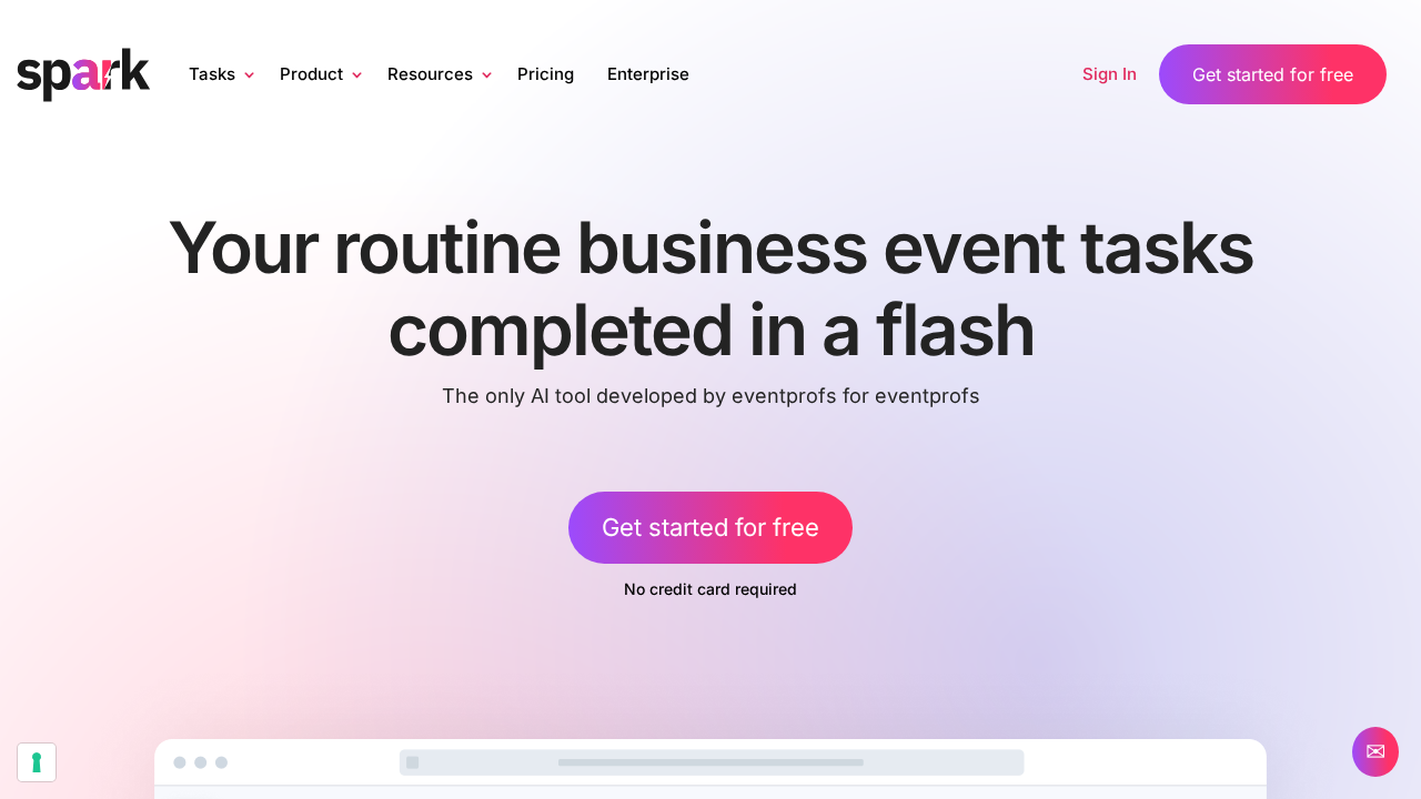 Sparkit.ai screenshot