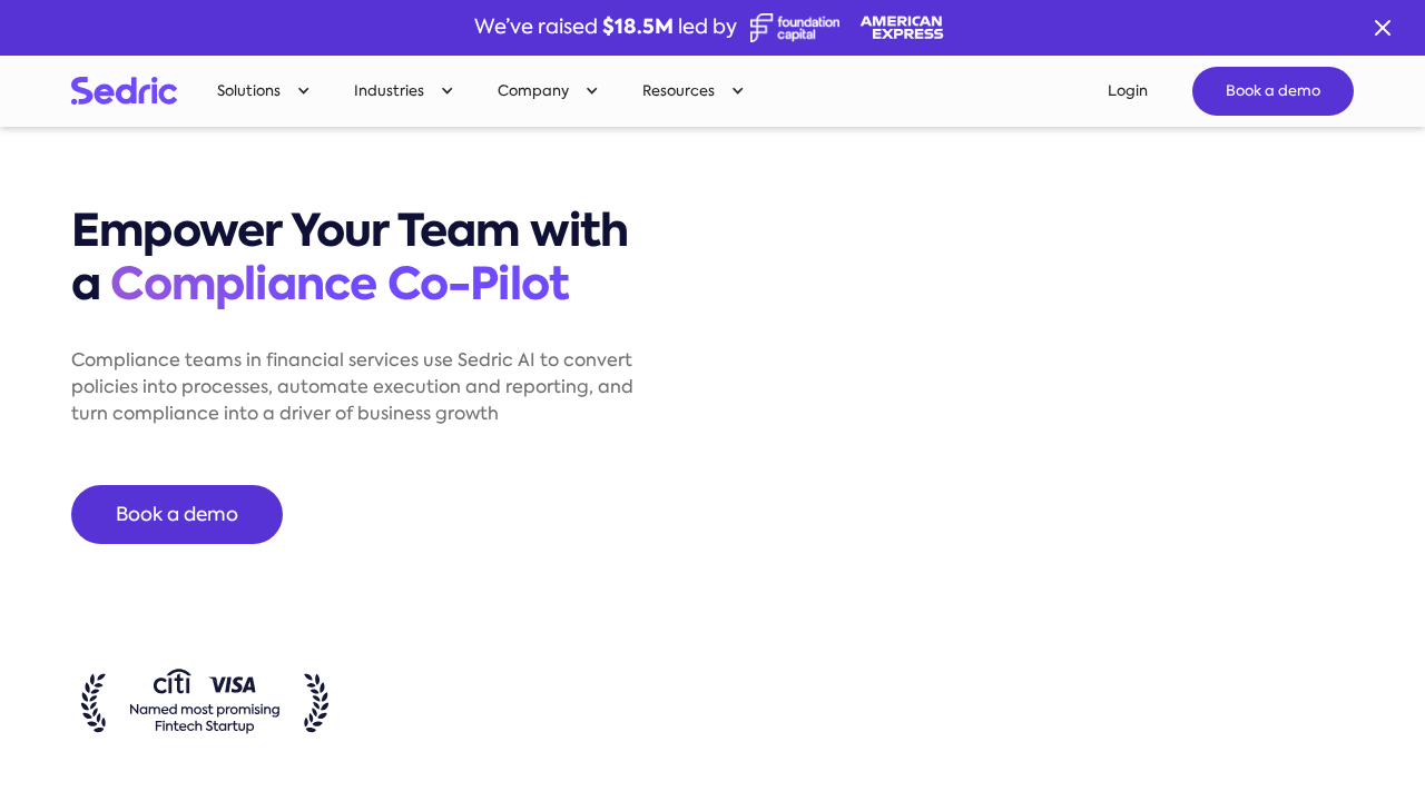 Sedric.ai screenshot