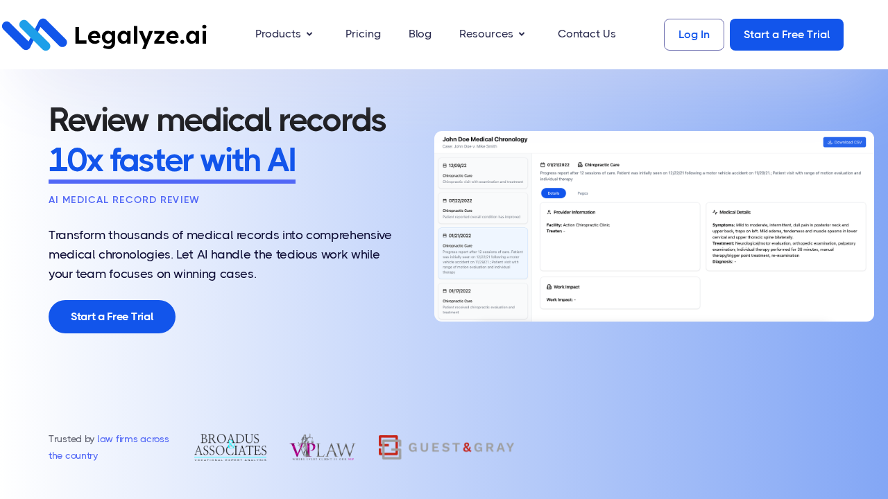 Legalyze.ai screenshot