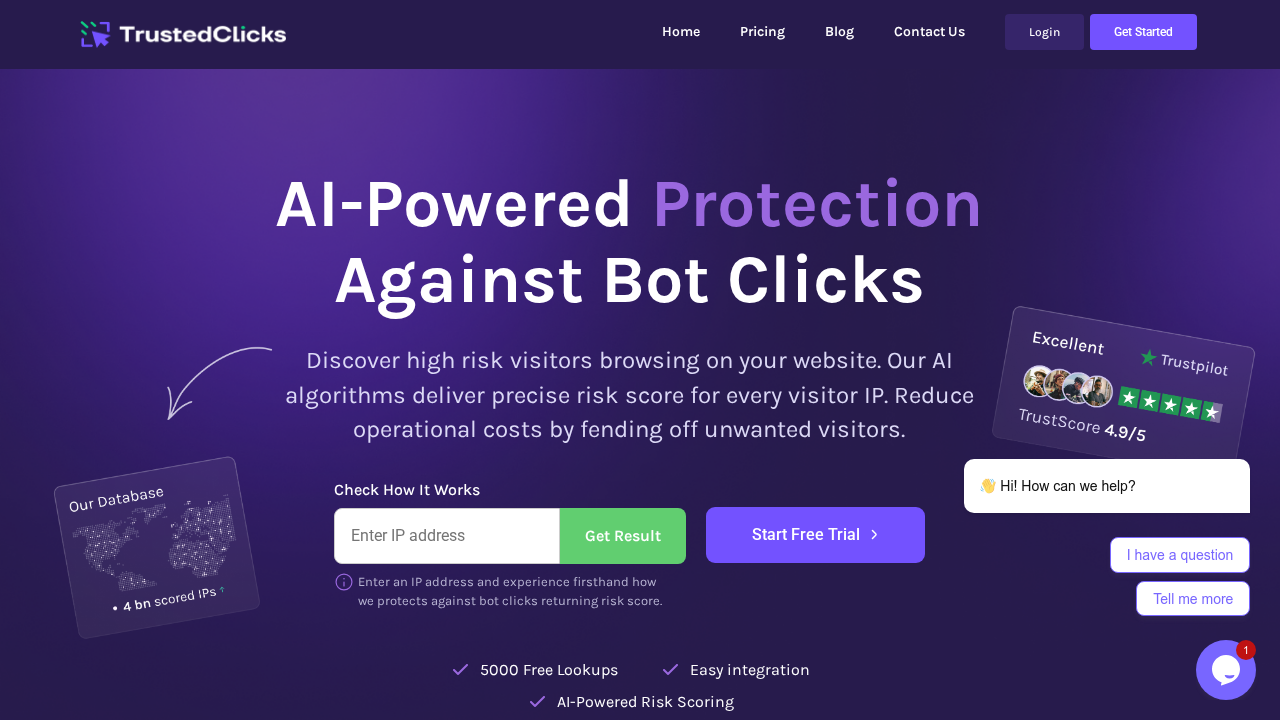TrustedClicks.ai screenshot