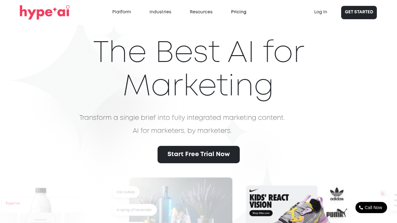 gethype.ai screenshot