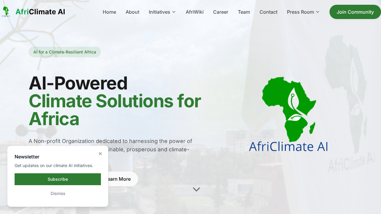 AfriClimate AI screenshot