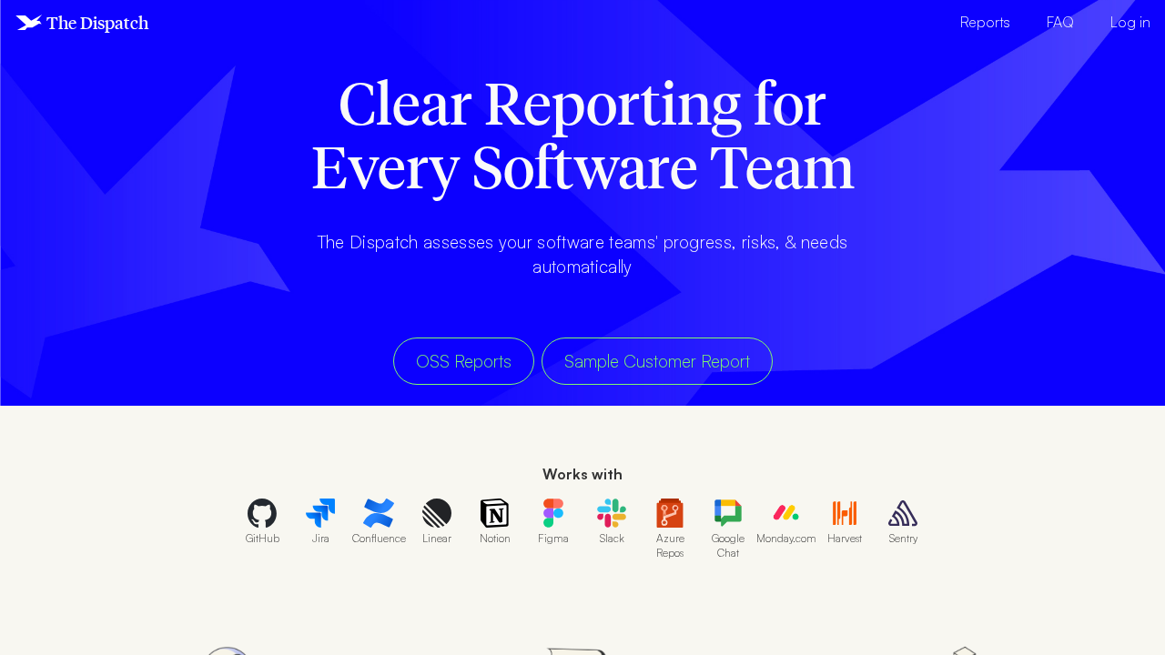 The Dispatch screenshot