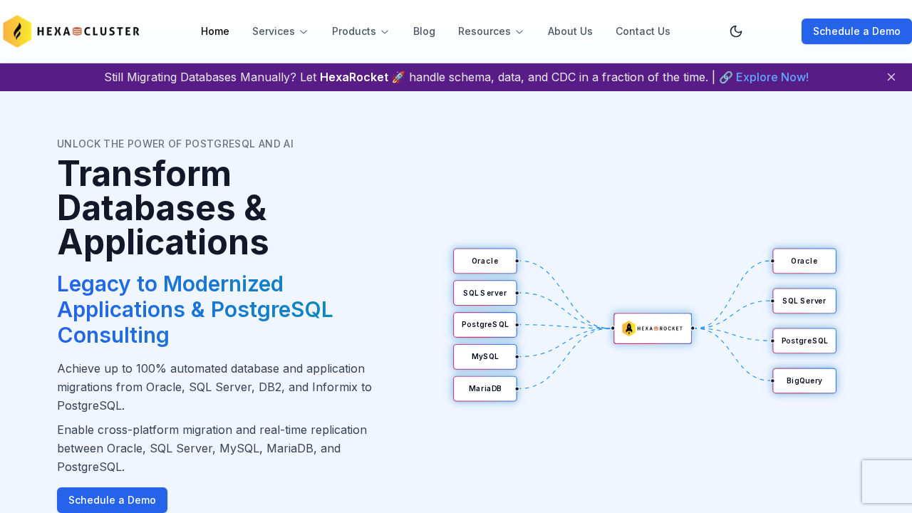 hexacluster.ai screenshot