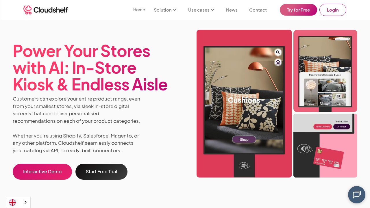 Cloudshelf.ai screenshot