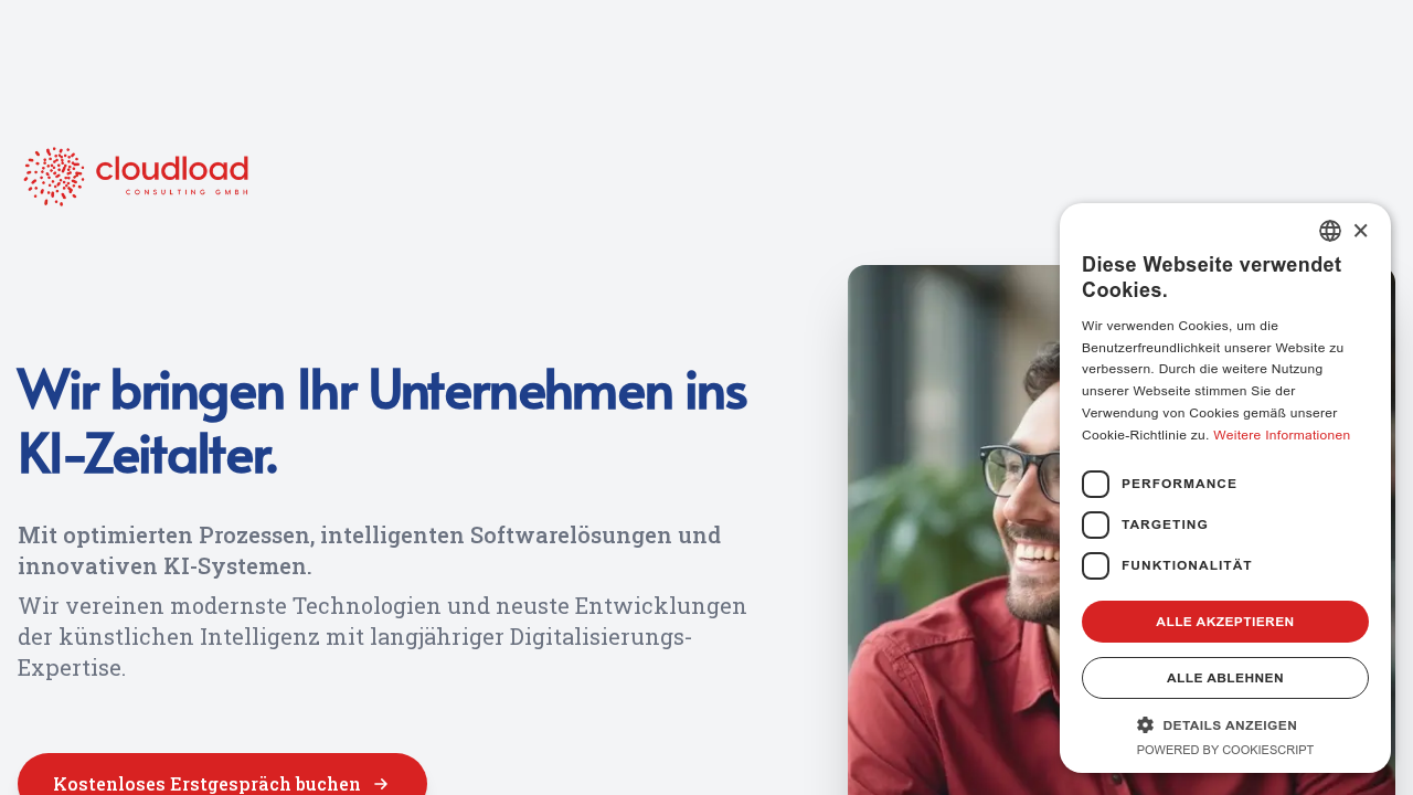 cloudload.ai screenshot