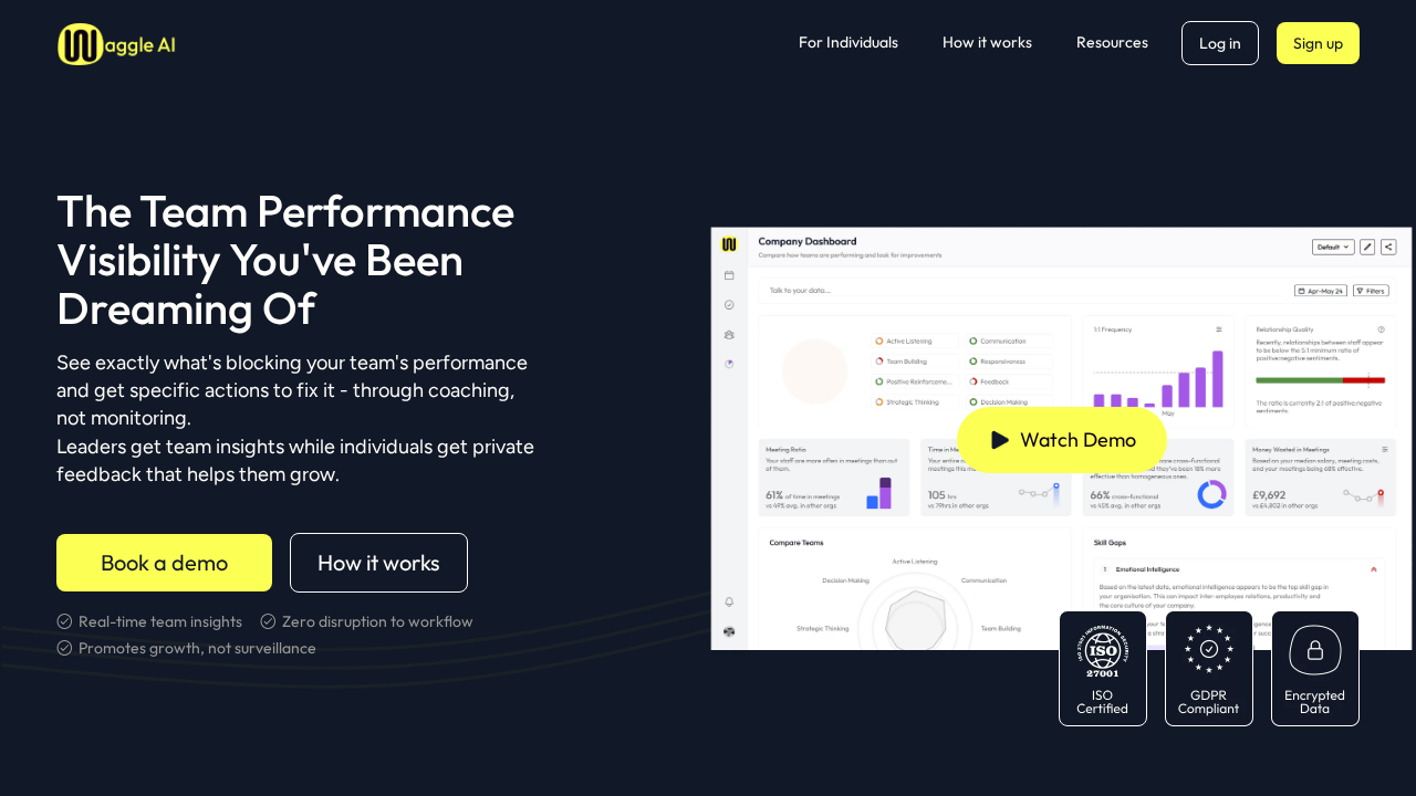 Waggle AI screenshot