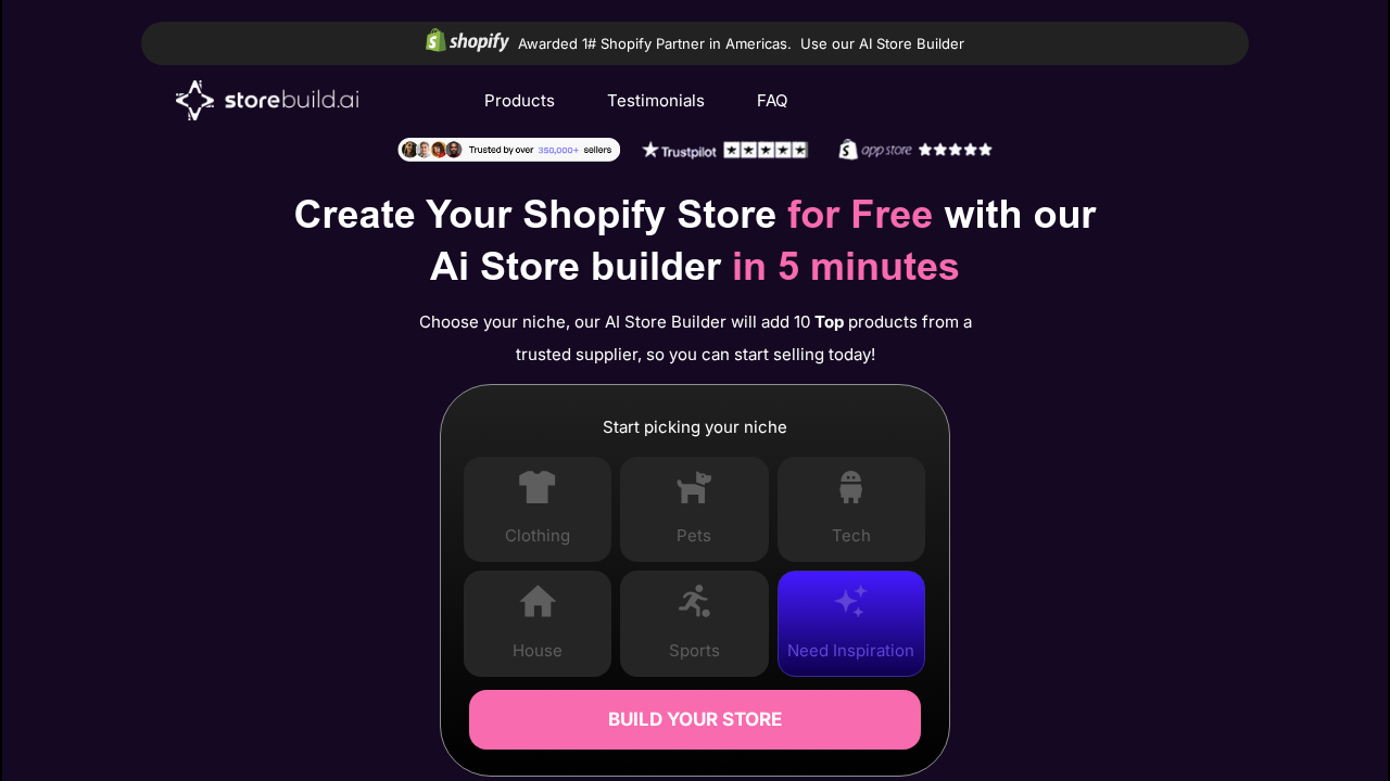 Storebuild.ai screenshot