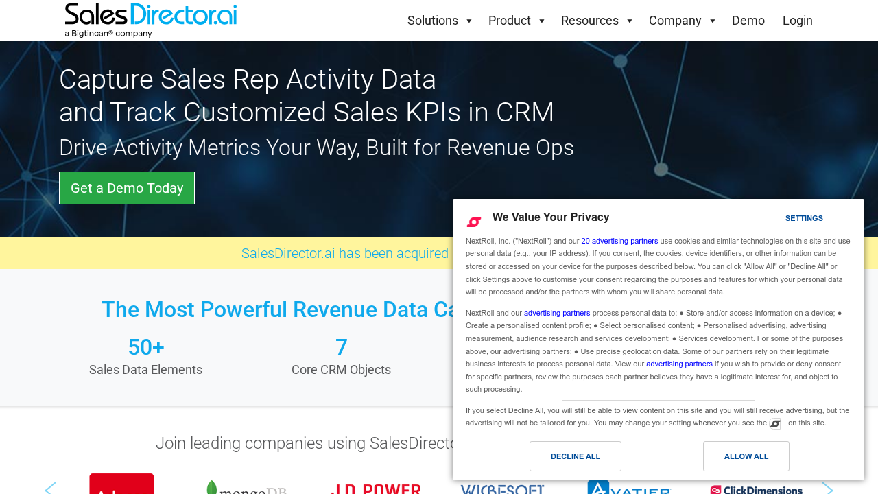 SalesDirector.ai screenshot