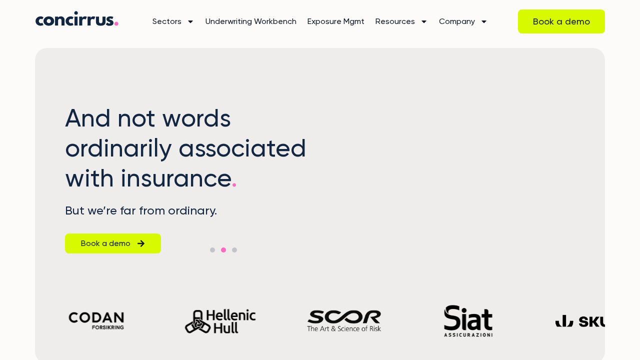 Concirrus.ai screenshot