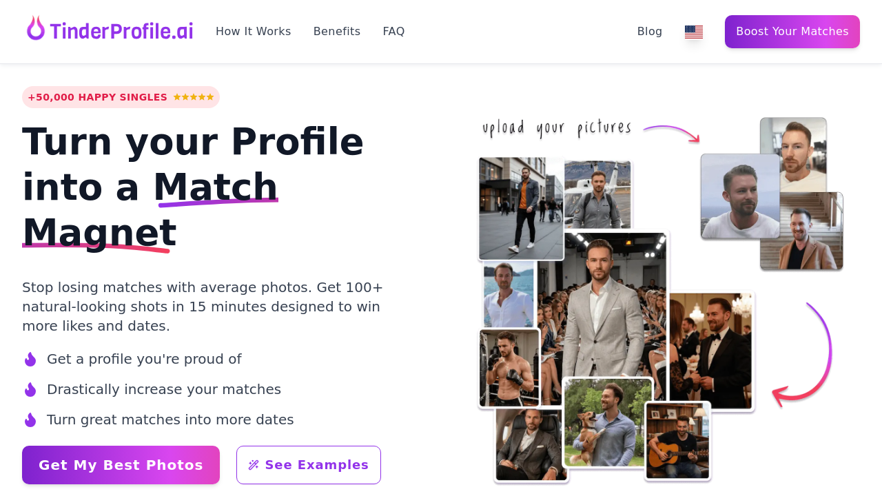 TinderProfile.ai screenshot