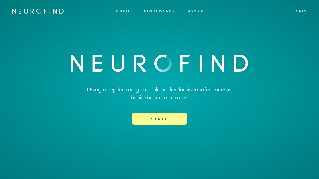 Neurofind.ai screenshot
