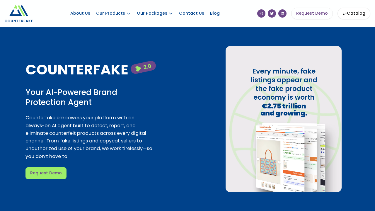 Counterfake.ai screenshot