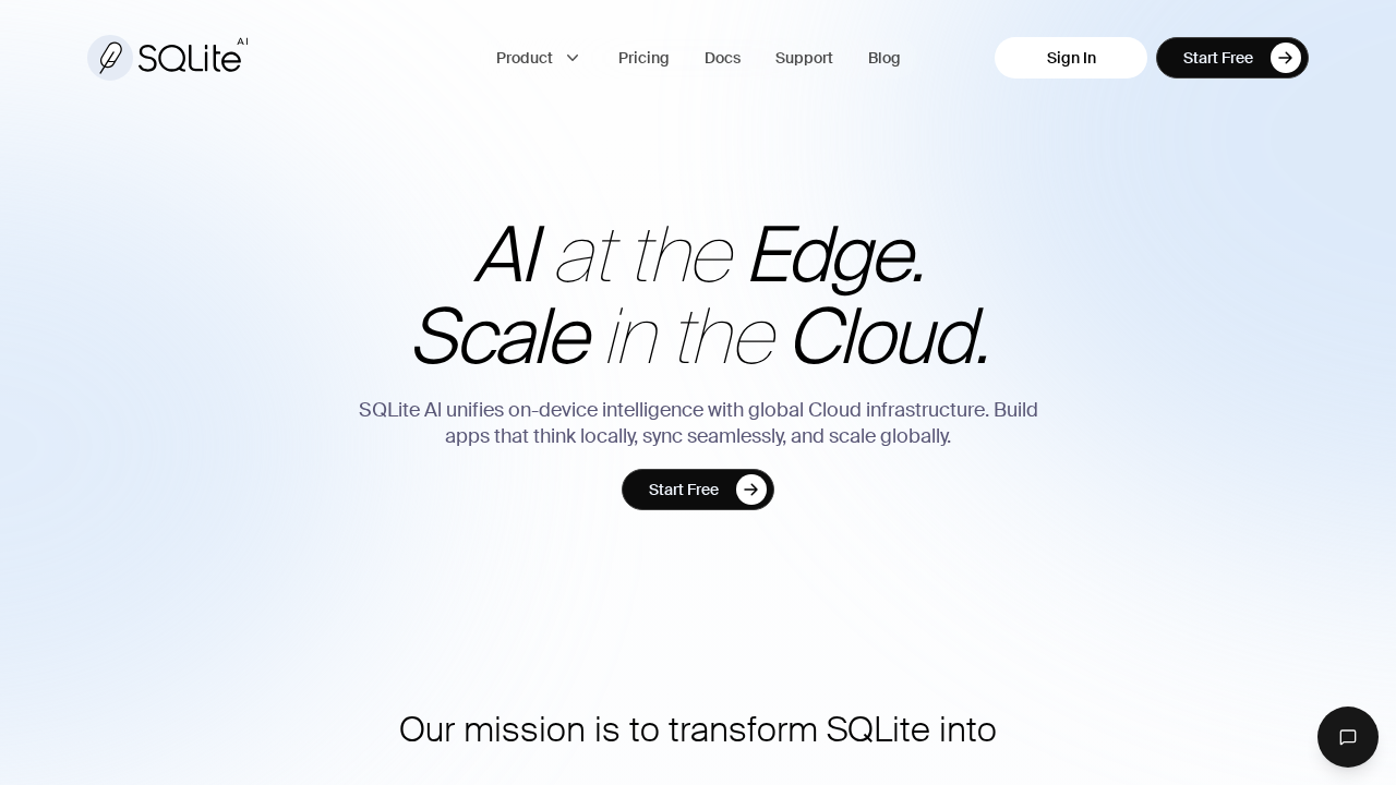 sqlite.ai screenshot