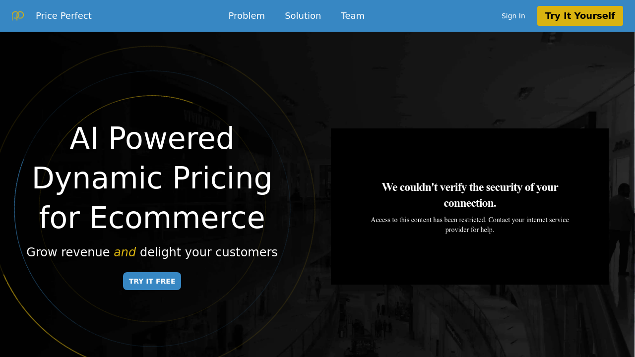 Price Perfect screenshot