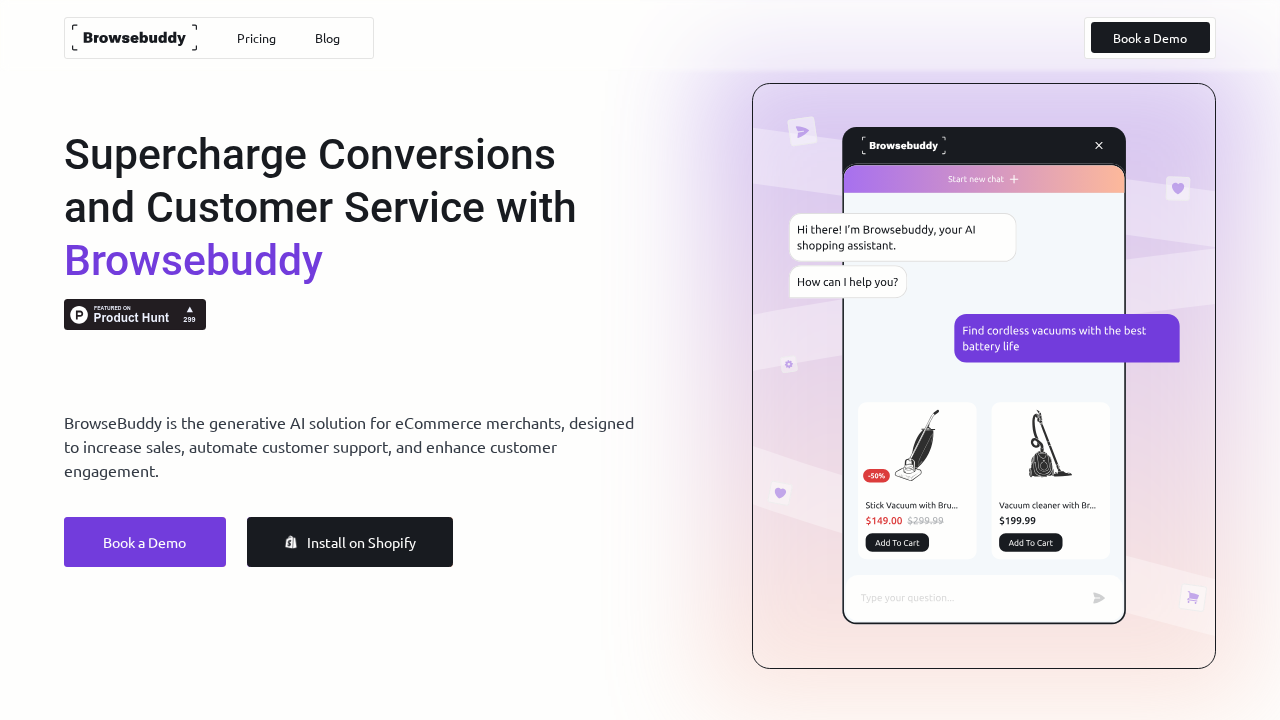 Browsebuddy screenshot