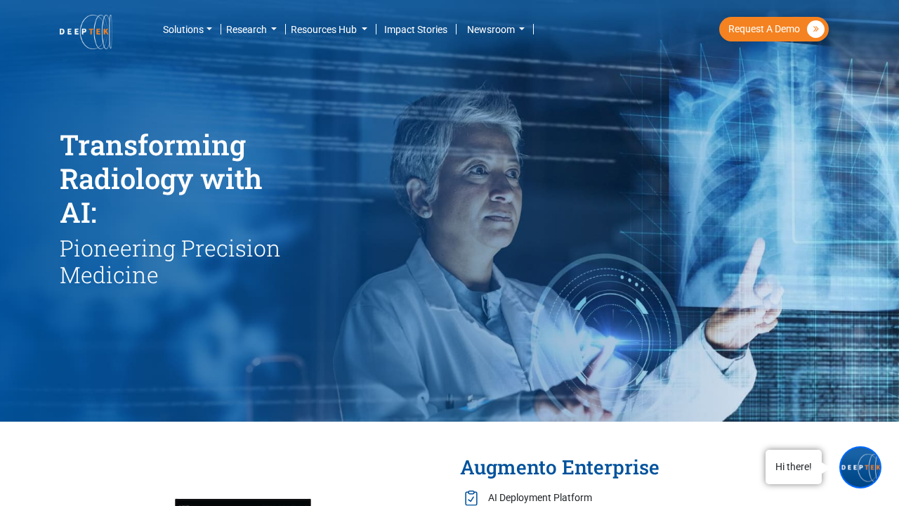 Deeptek.ai screenshot