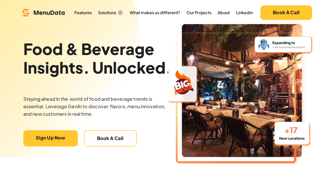 menudata.ai screenshot