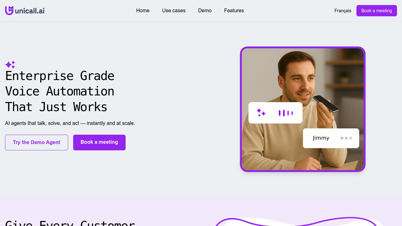 Unicall.ai screenshot