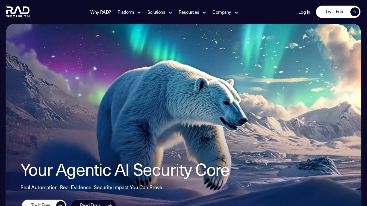 radsecurity.ai screenshot