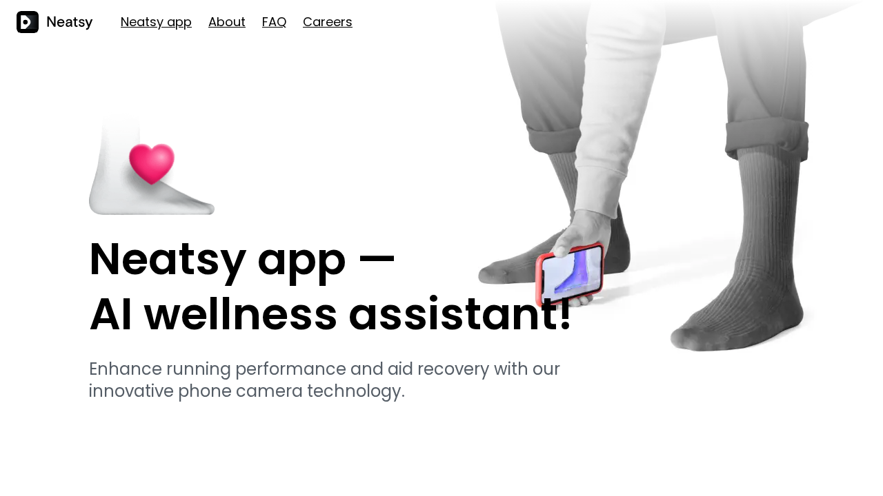 Neatsy.ai screenshot