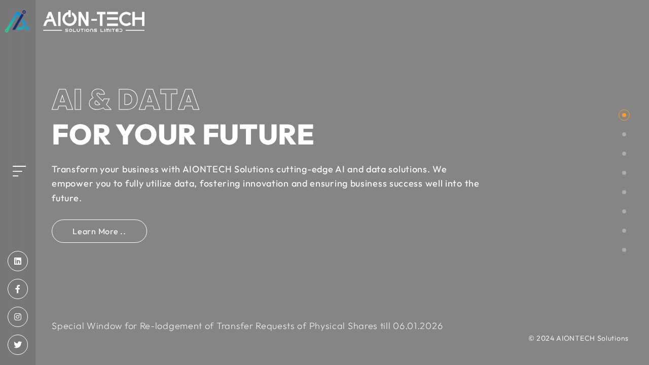 AIONTECH Solutions screenshot