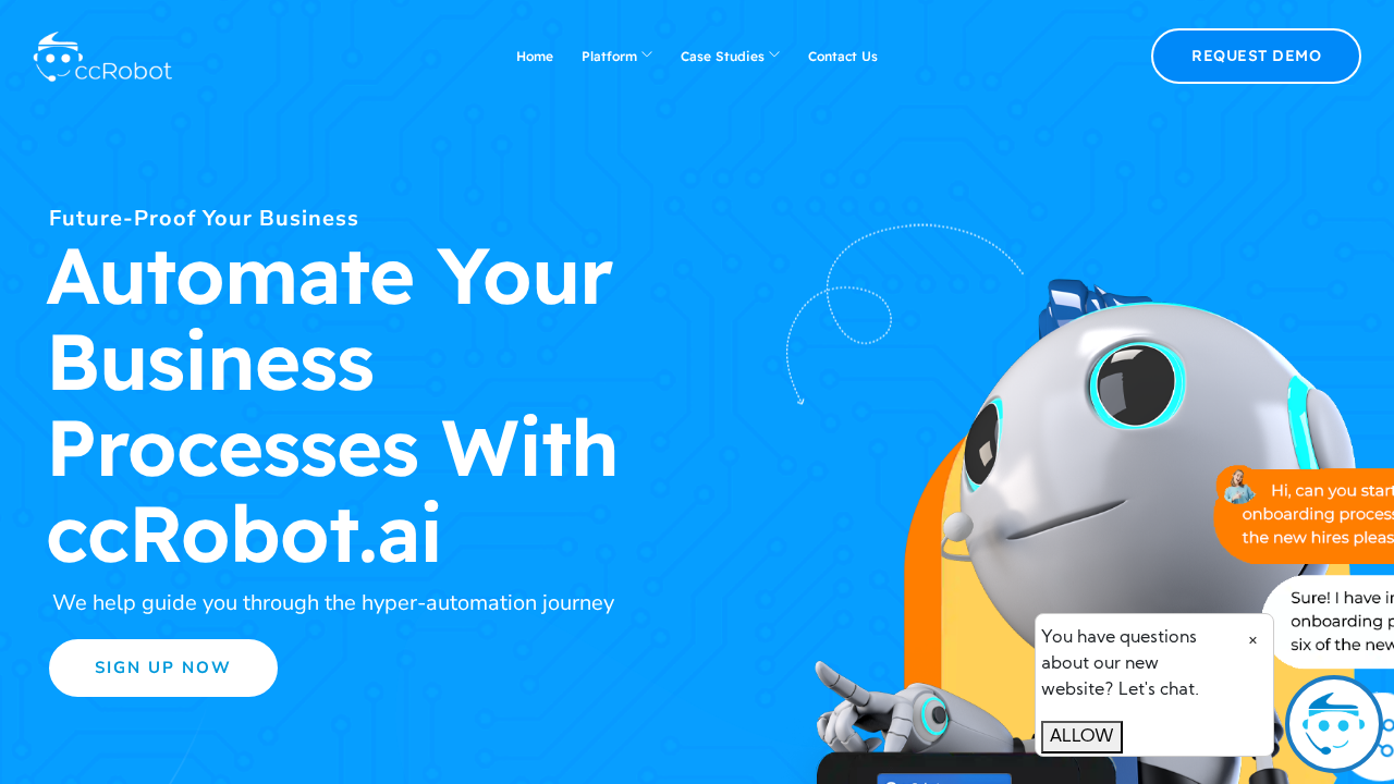 ccrobot.ai screenshot
