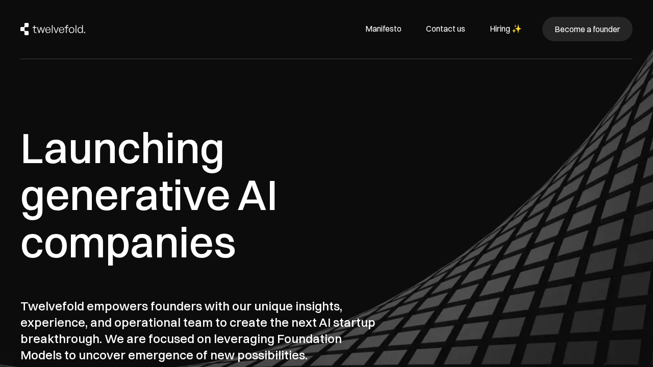 Twelvefold.ai screenshot