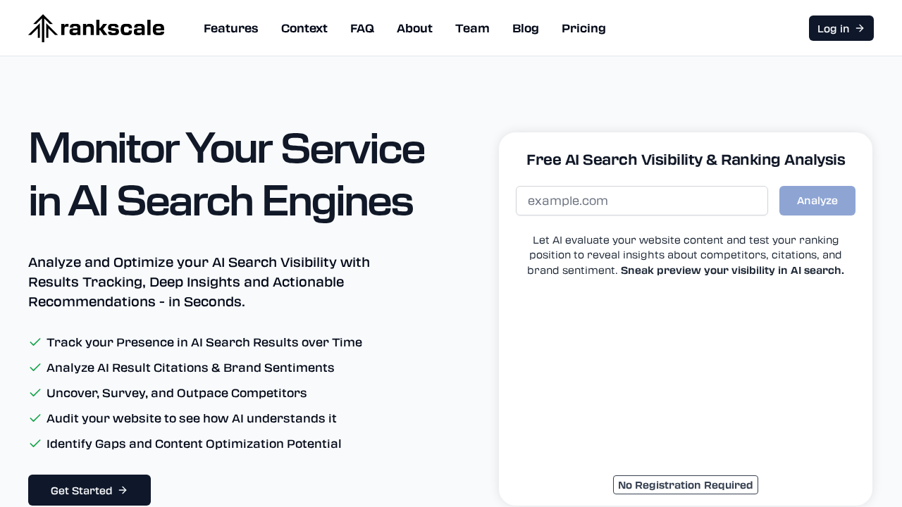 Rankscale.ai screenshot