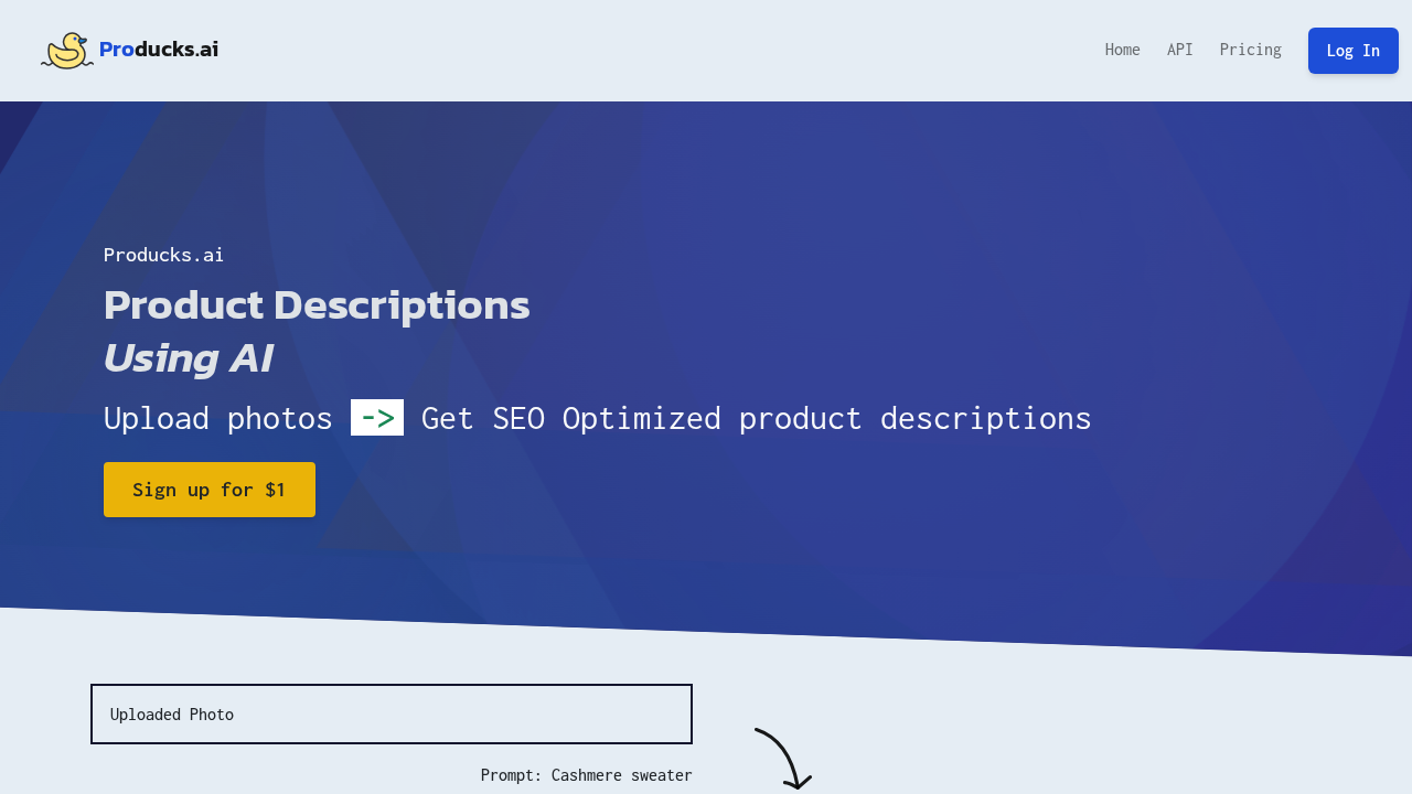 producks.ai screenshot