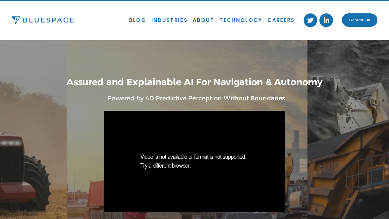 bluespace.ai screenshot