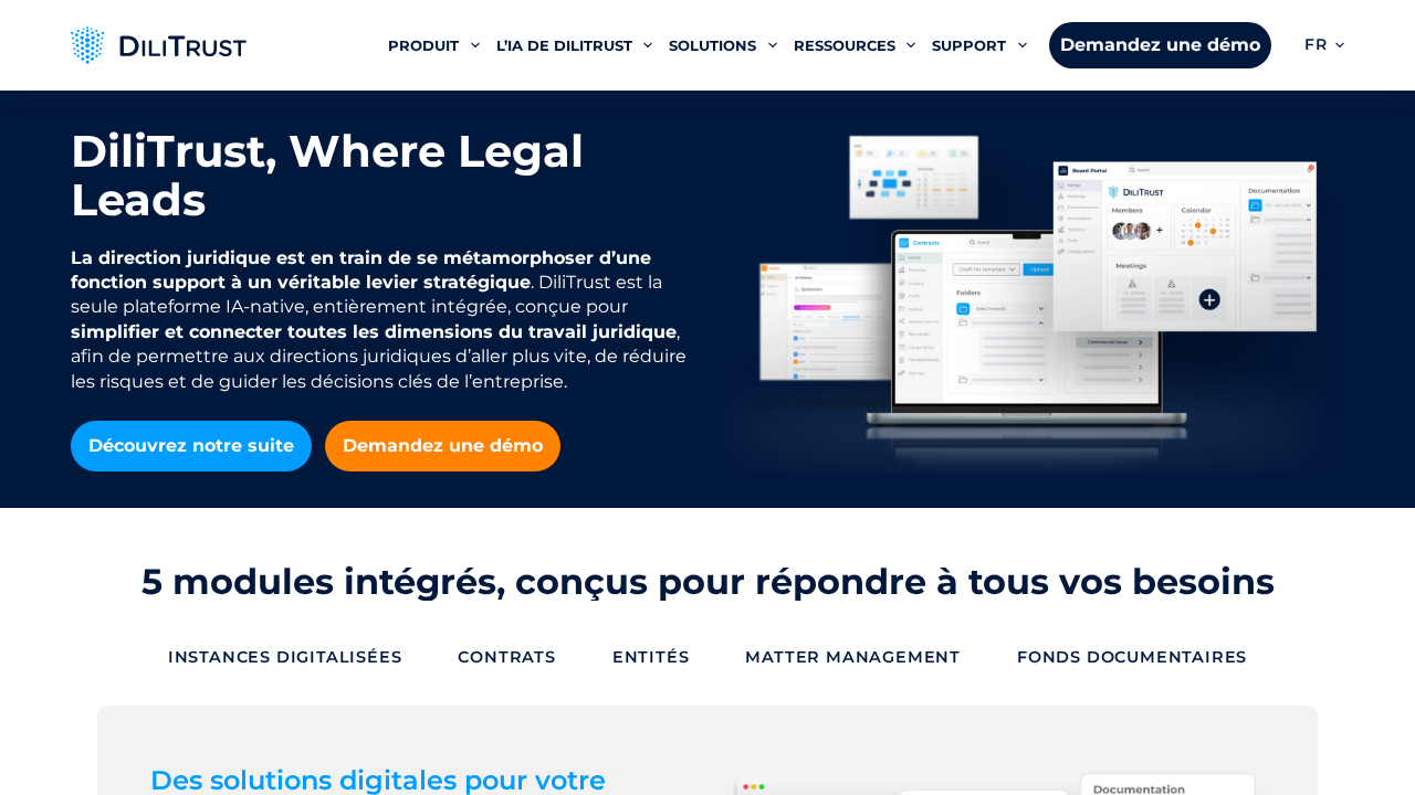 DiliTrust screenshot