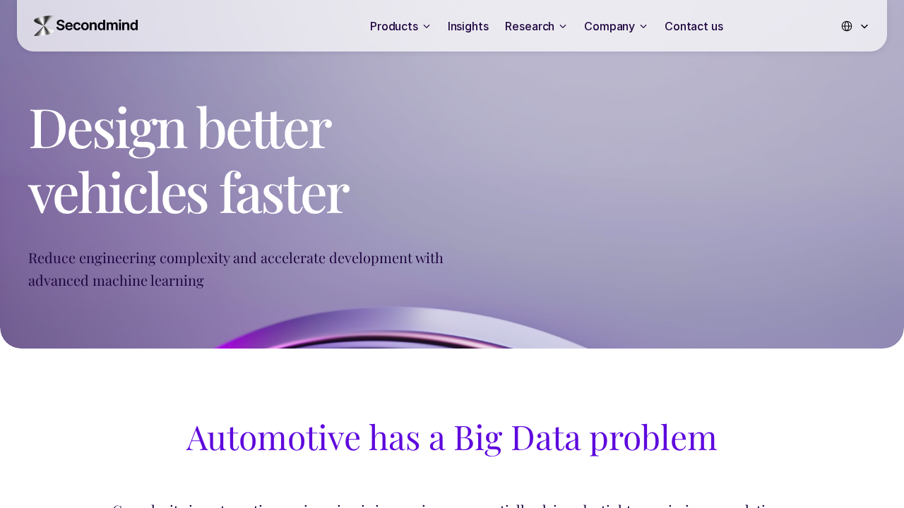 Secondmind.ai screenshot